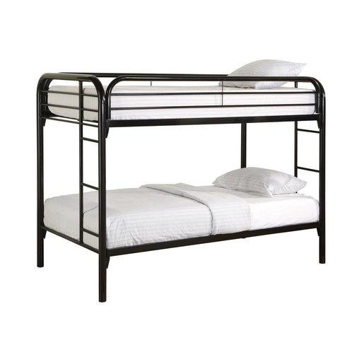 Morgan Twin Over Twin Bunk Bed Black image