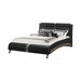 Jeremaine Queen Upholstered Bed Black image