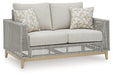 Seton Creek Outdoor Loveseat with Cushion image