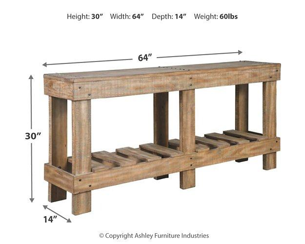 Susandeer Sofa/Console Table