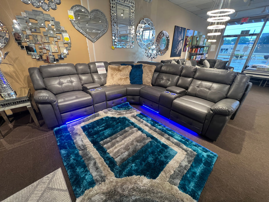 Modern 3 Piece Power Motion Sectional