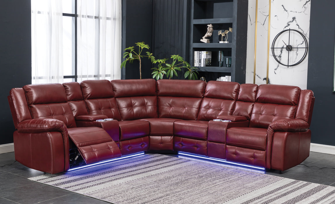 Modern 3 Piece Power Motion Sectional