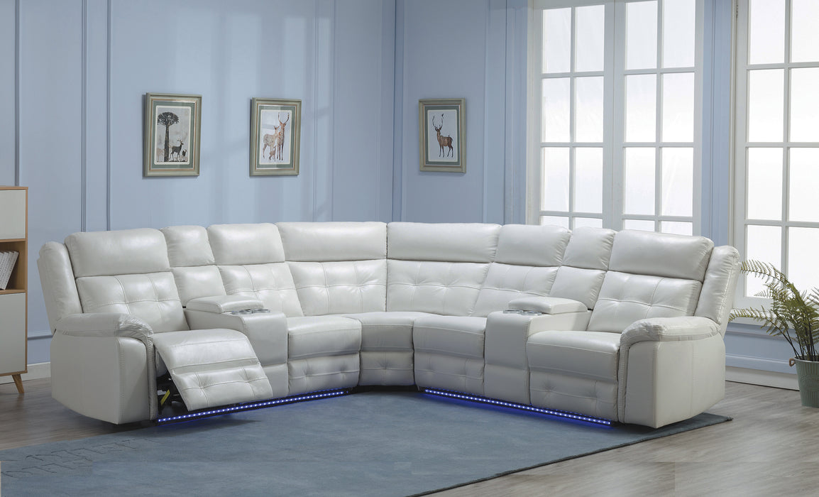 Modern 3 Piece Power Motion Sectional