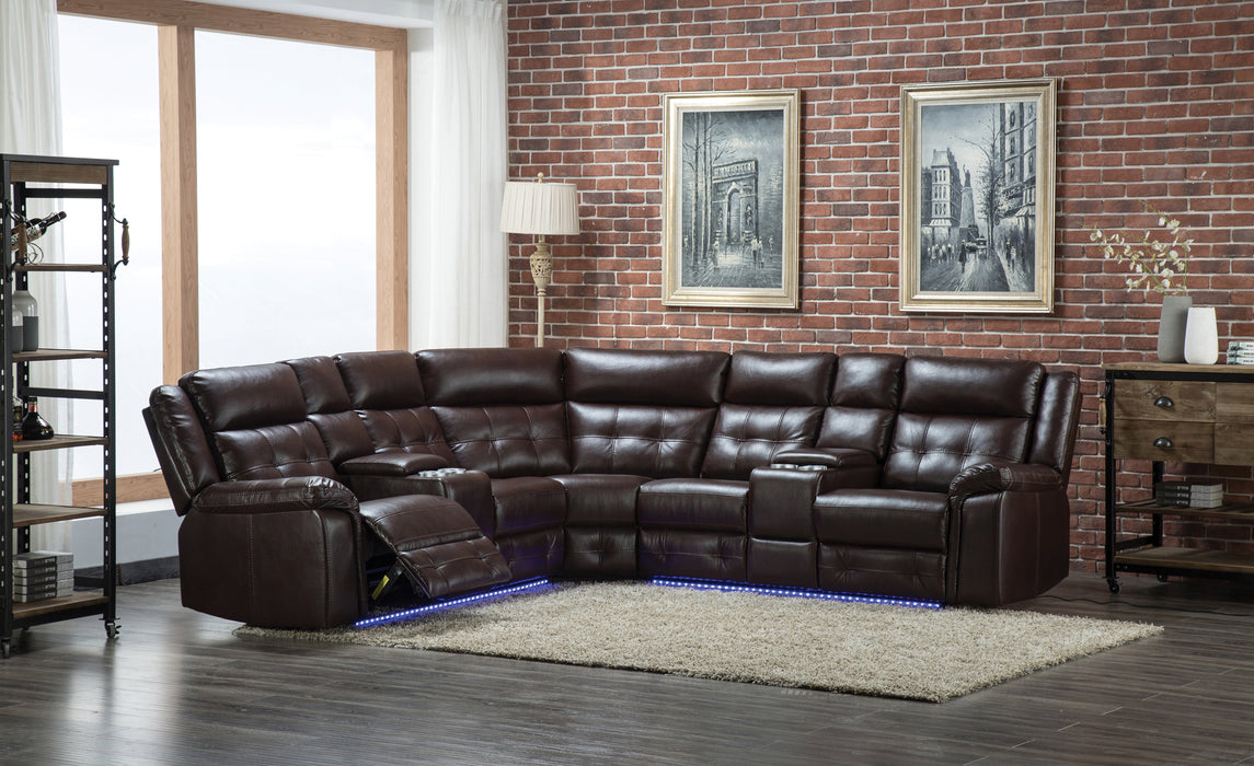 Modern 3 Piece Power Motion Sectional