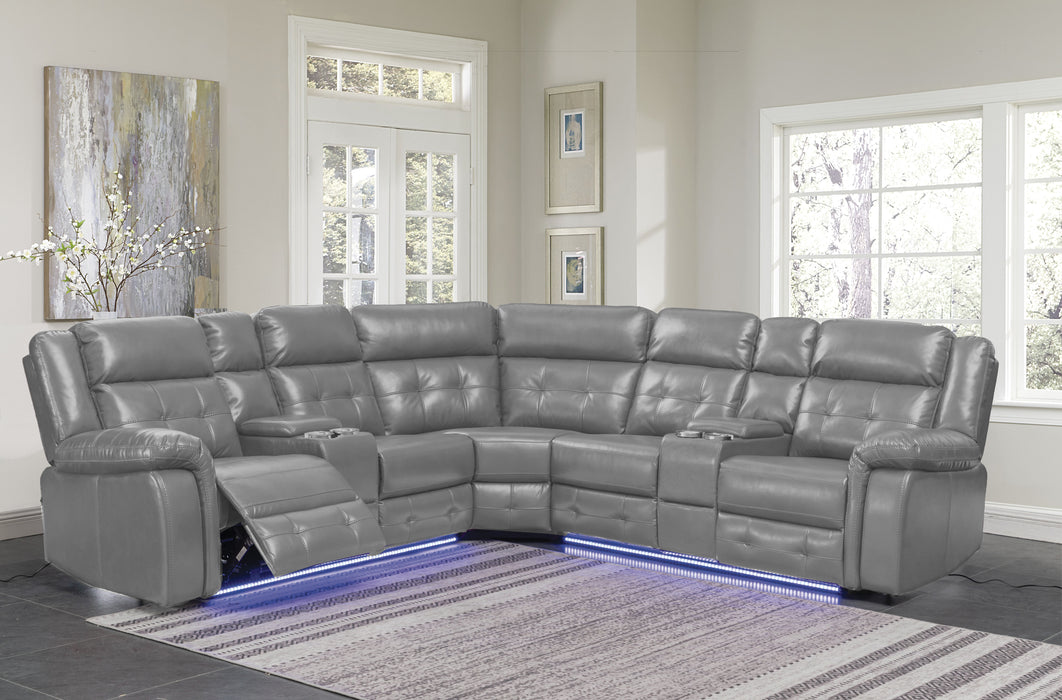 Modern 3 Piece Power Motion Sectional