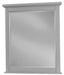 Vaughan-Bassett Bonanza Small Landscape Mirror in Gray image