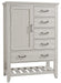 Vaughan-Bassett Passageways Oyster Grey Door Chest in Oyster Grey image