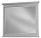 Vaughan-Bassett Bonanza Landscape Mirror in Gray image